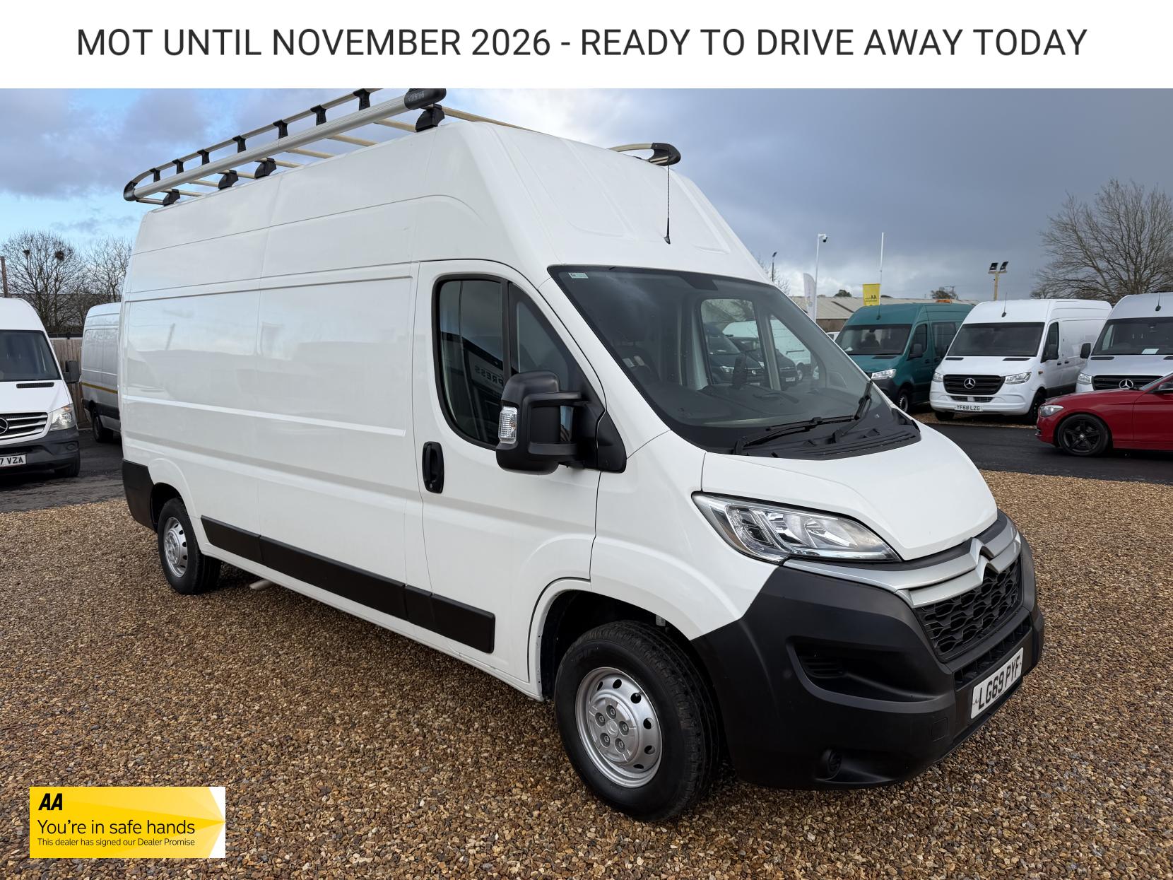 Citroen Relay 2.2 BlueHDi 35 Enterprise Panel Van 5dr Diesel Manual L3 Extra High Roof Euro 6 (s/s) (140 ps)