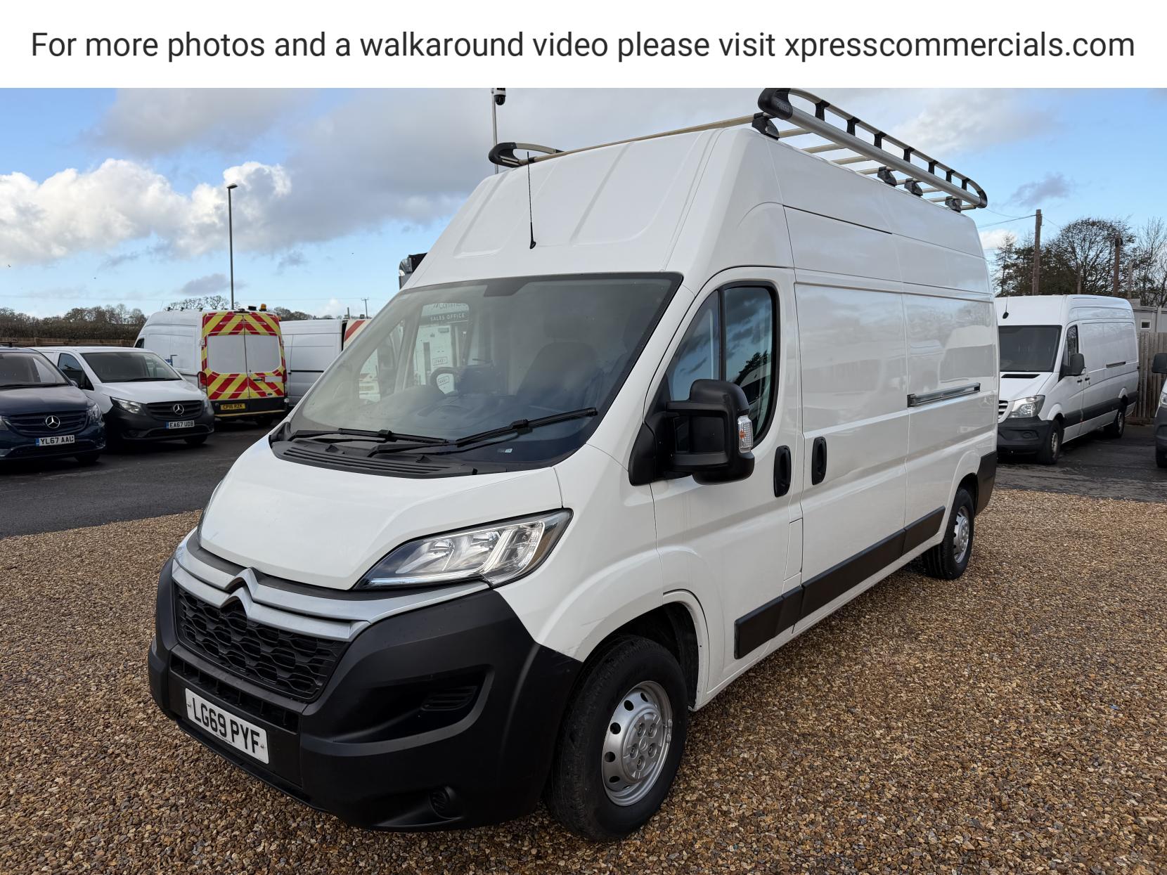 Citroen Relay 2.2 BlueHDi 35 Enterprise Panel Van 5dr Diesel Manual L3 Extra High Roof Euro 6 (s/s) (140 ps)