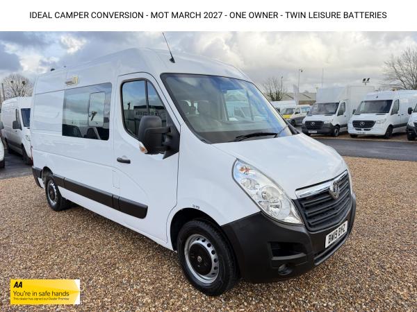 Vauxhall Movano 2.3 CDTi 3500 Panel Van 5dr Diesel Manual FWD L2 H2 Euro 6 (130 ps)