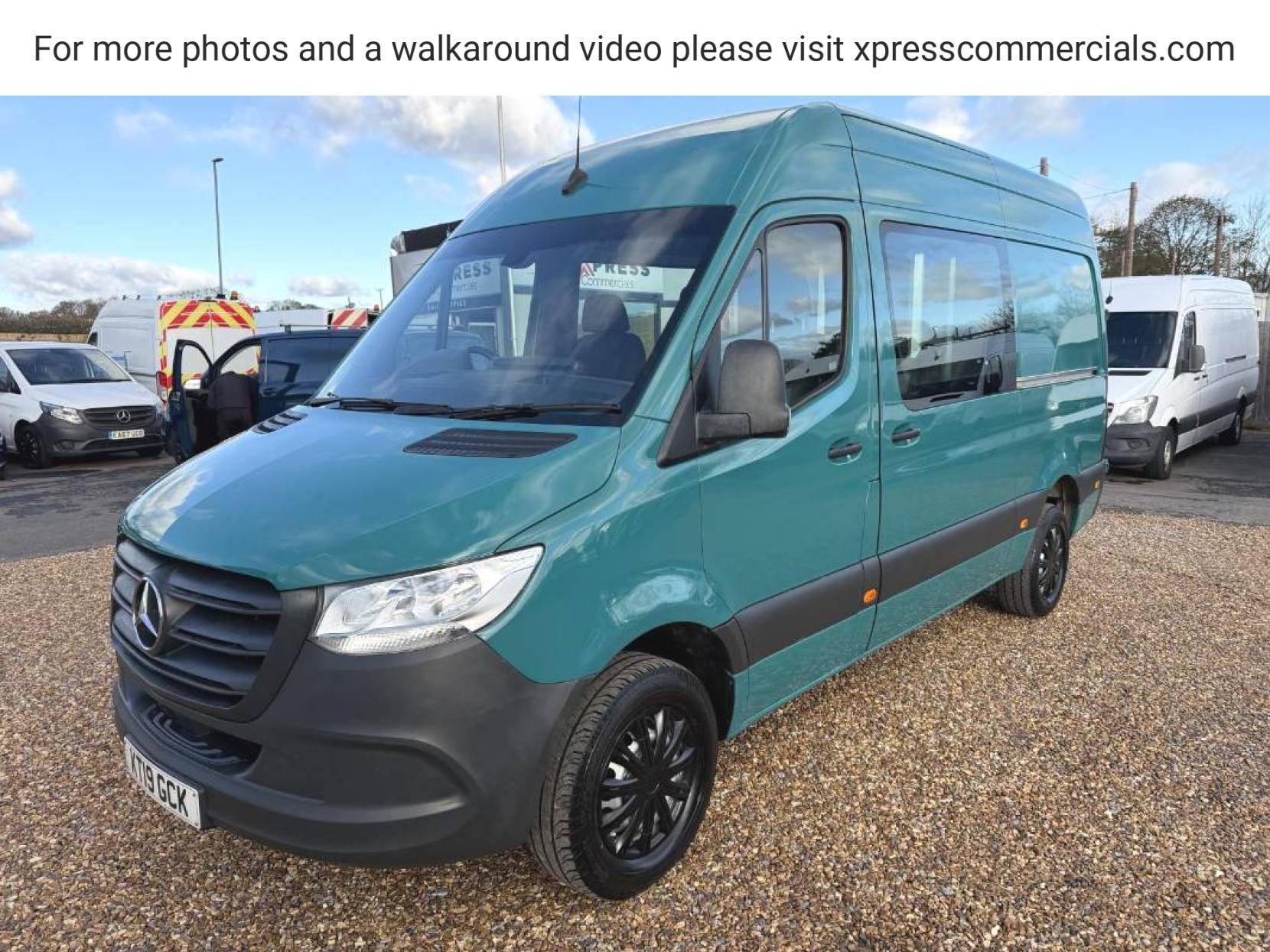 Mercedes-Benz Sprinter 2.1 314 CDI Panel Van 5dr Diesel Manual RWD L2 H2 Euro 6 (s/s) (143 ps)