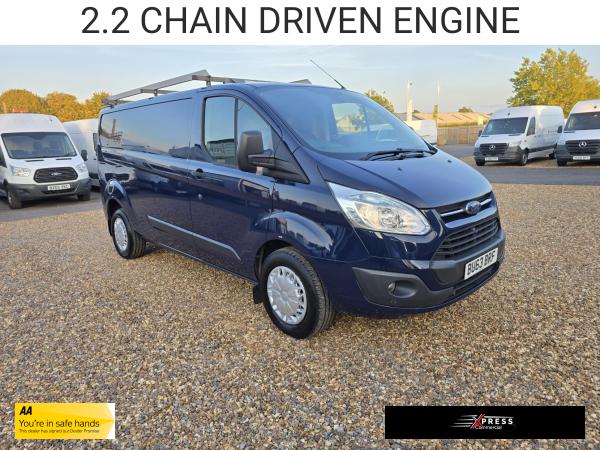 Ford Transit Custom 2.2 TDCi 330 Trend Panel Van 5dr Diesel Manual L2 H1 (197 g/km, 123 bhp)