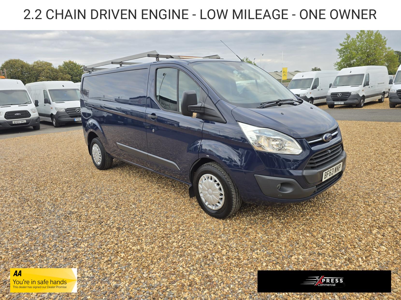 Ford Transit Custom 2.2 TDCi 330 Trend Panel Van 5dr Diesel Manual L2 H1 (197 g/km, 123 bhp)