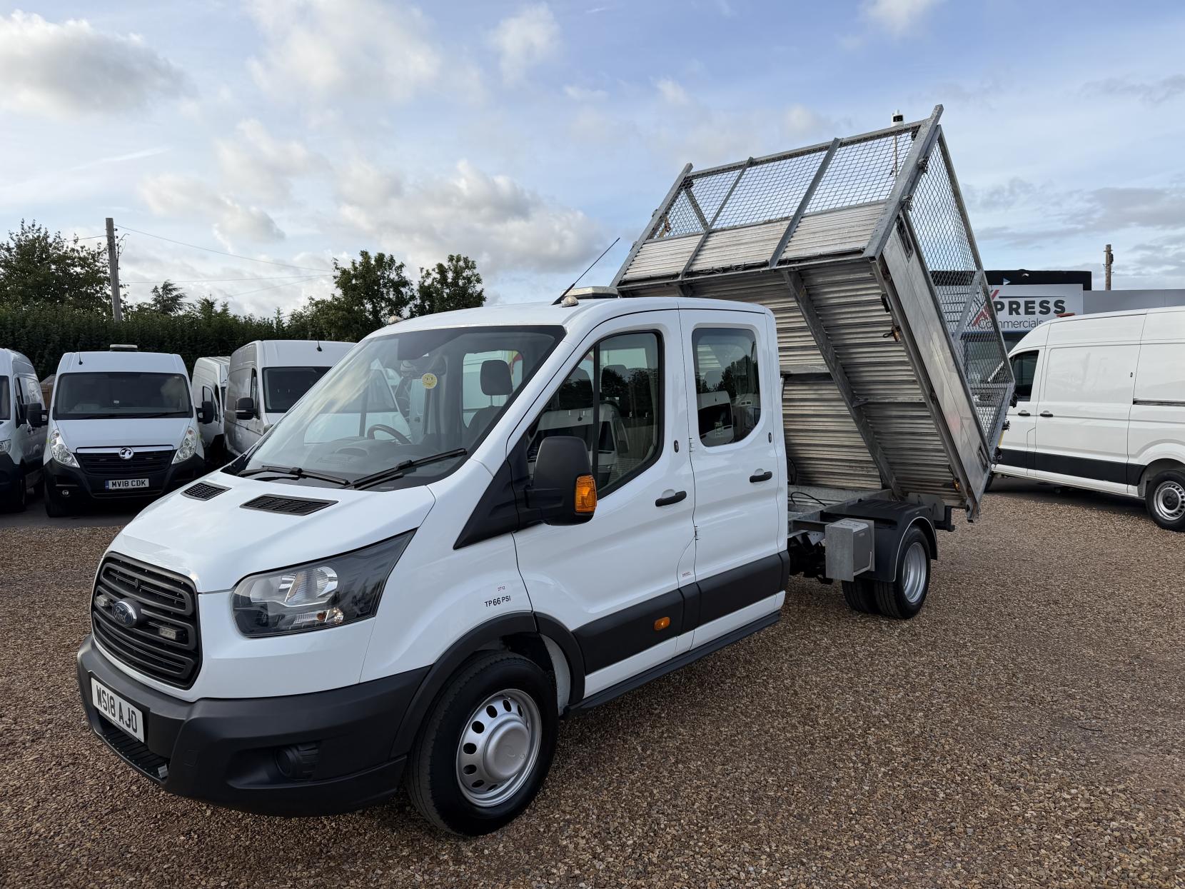 2018 Ford Transit 2.0 350 EcoBlue Chassis Double Cab 4dr Diesel Manual RWD L3 H1 Euro 6 (DRW) (105 ps) - Thumbnail 7