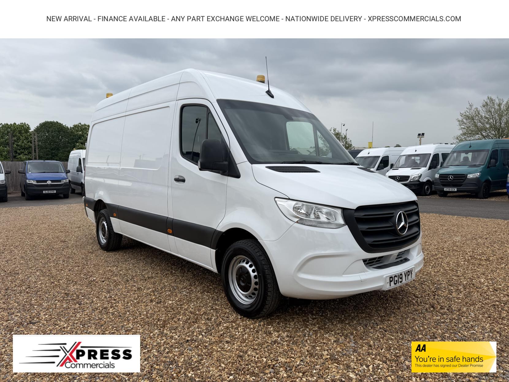2019 Mercedes-Benz Sprinter 2.1 316 CDI Panel Van 5dr Diesel Manual RWD L2 H2 Euro 6 (163 ps) - Image 1
