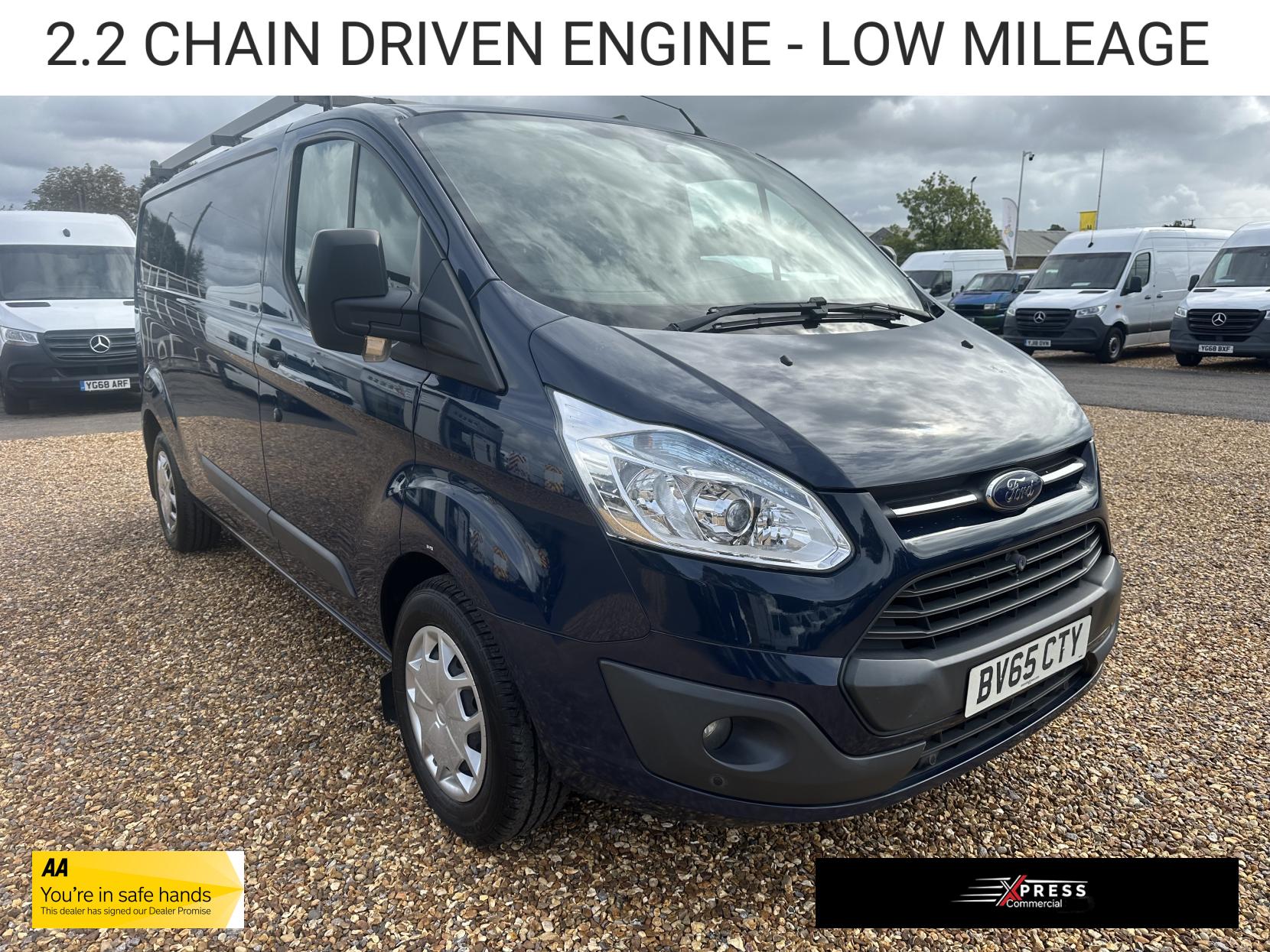 Ford Transit Custom 2.2 TDCi 330 Trend Panel Van 5dr Diesel Manual L2 H1 (197 g/km, 123 bhp)