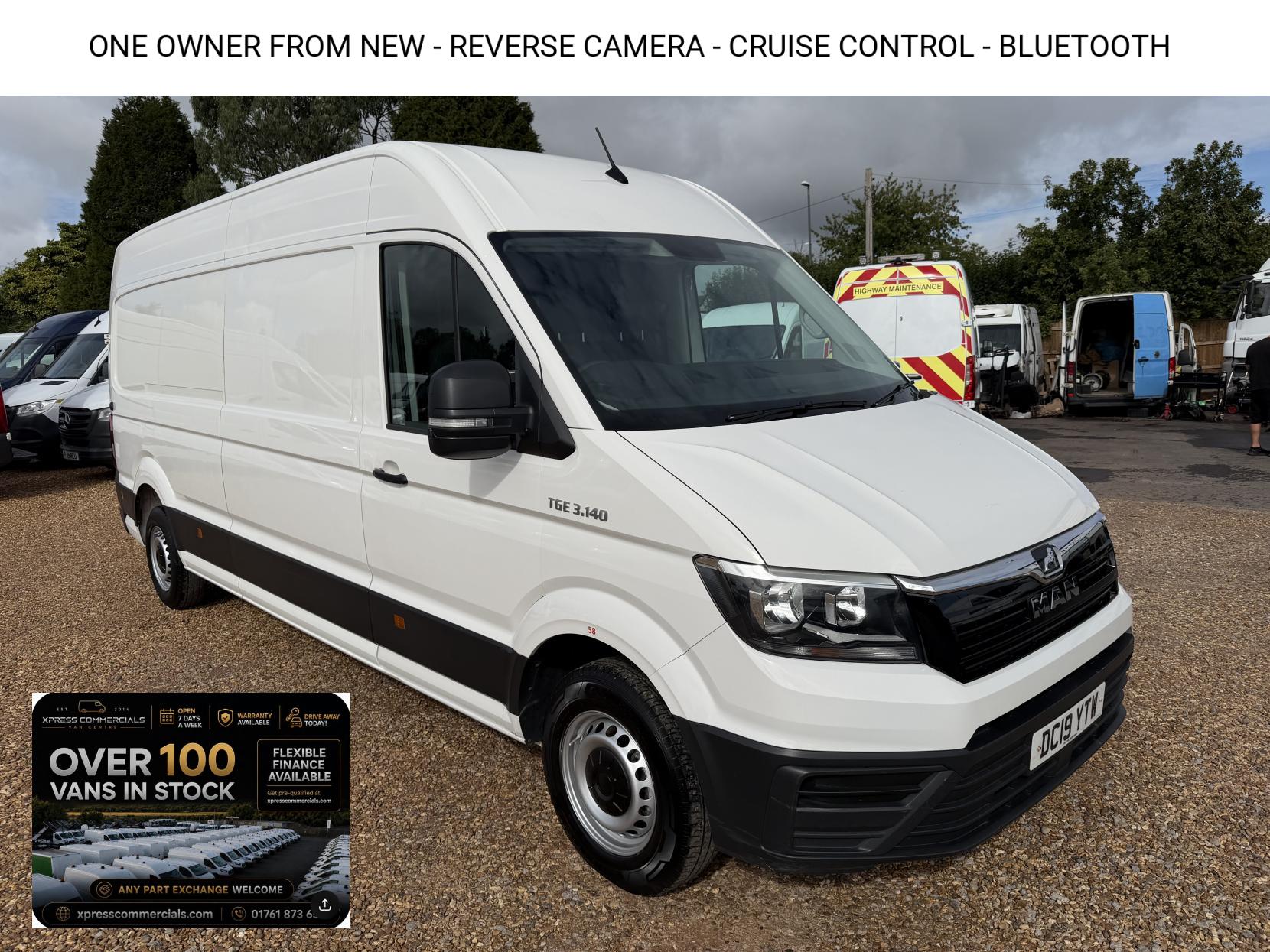 2019 MAN TGE 2.0 3140d Panel Van 5dr Diesel Manual FWD LWB High Roof Euro 6 (s/s) (140 ps) - Image 1