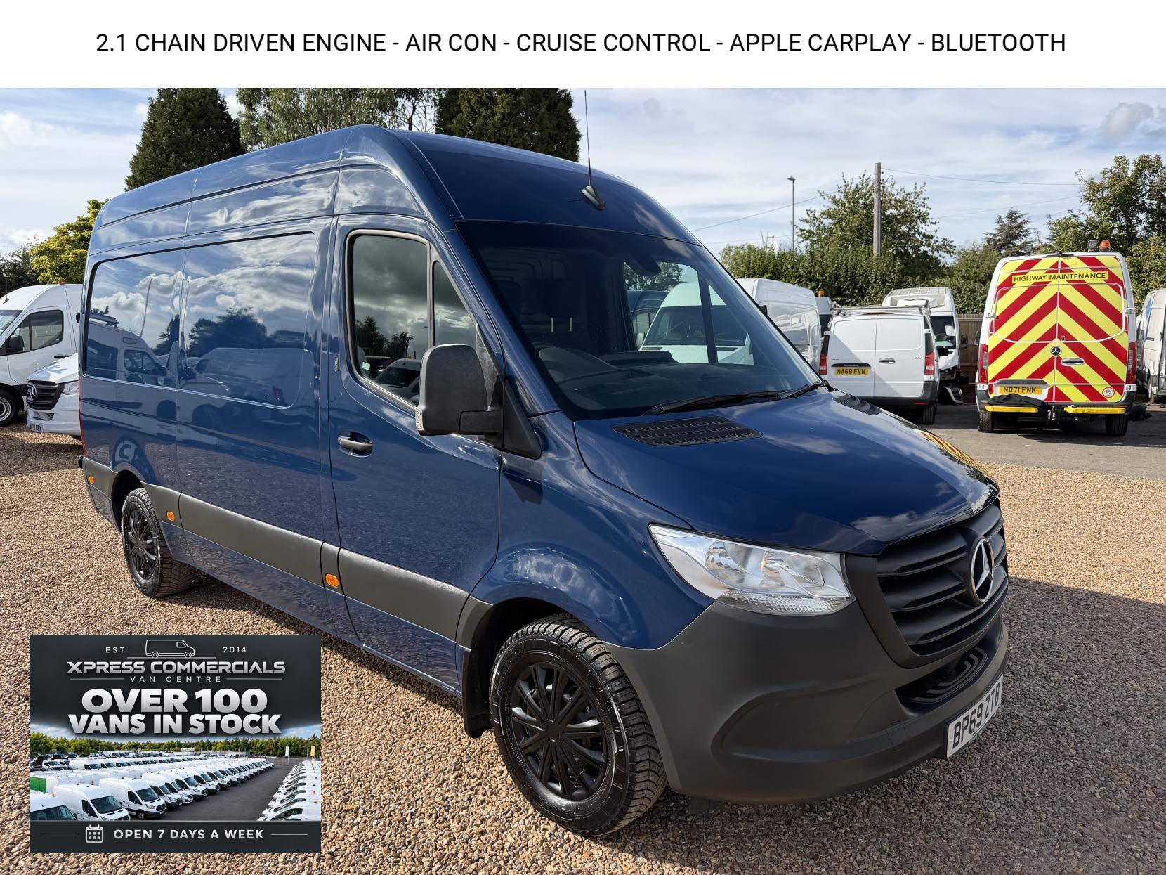 2020 Mercedes-Benz Sprinter 2.1 316 CDI Progressive Panel Van 5dr Diesel Manual RWD L2 H2 Euro 6 (s/s) (163 ps)
