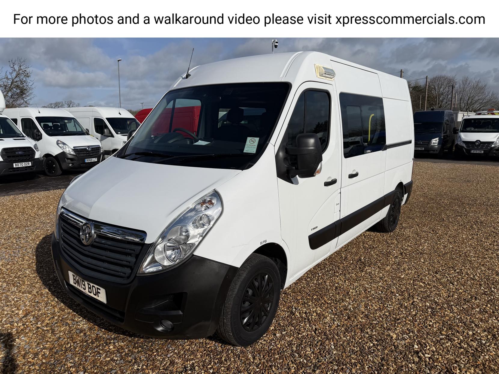 Vauxhall Movano 2.3 CDTi 3500 Panel Van 5dr Diesel Manual FWD L2 H2 Euro 6 (130 ps)