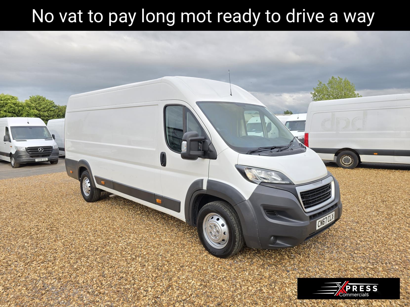 Peugeot Boxer 2.0 BlueHDi 435 Professional Panel Van 5dr Diesel Manual L4 H2 Euro 6 (130 ps)