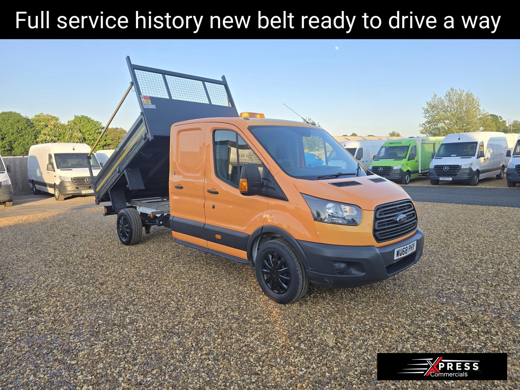 Ford Transit 2.0 350 EcoBlue Chassis Double Cab 4dr Diesel Manual RWD L3 H1 Euro 6 (DRW) (130 ps)