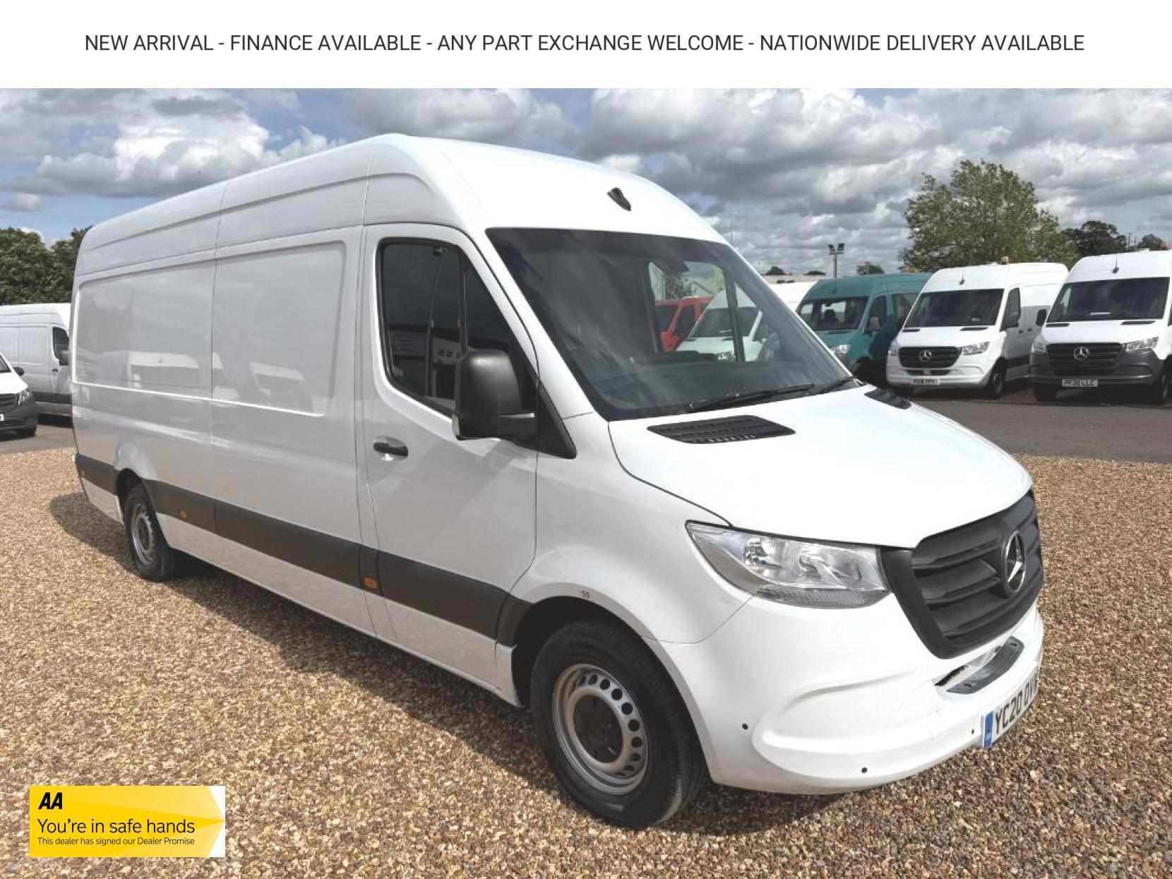 2020 Mercedes-Benz Sprinter 2.1 314 CDI Panel Van 5dr Diesel Manual RWD L3 H2 Euro 6 (143 ps) - Image 1
