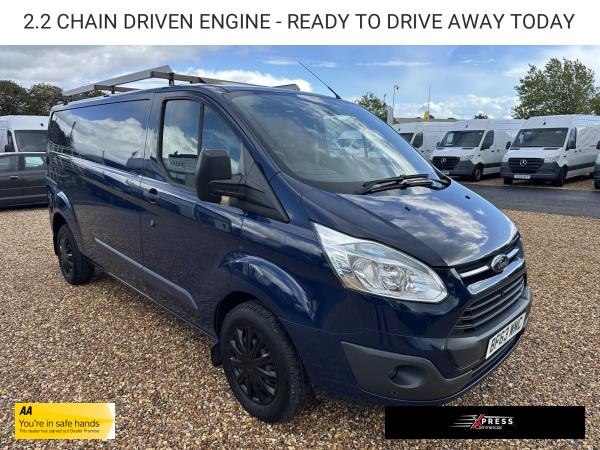 Ford Transit Custom 2.2 TDCi 330 Trend Panel Van 5dr Diesel Manual L2 H1 (197 g/km, 123 bhp)