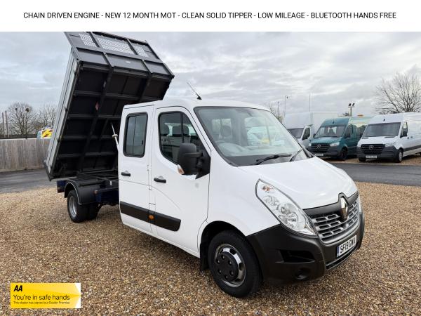 Renault Master 2.3 dCi 35 Business Tipper Double Cab 4dr Diesel Manual RWD LWB Euro 6 (TRW) (130 ps)