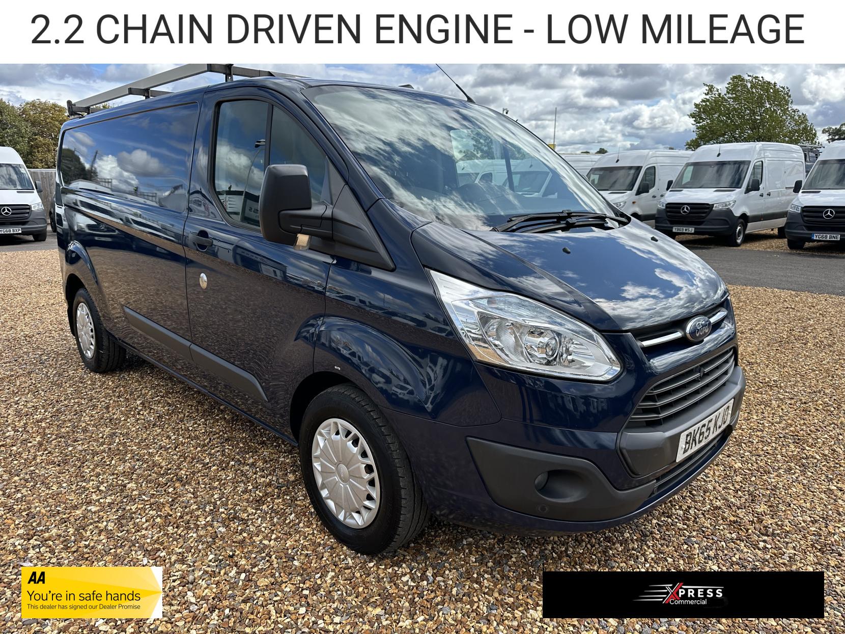 Ford Transit Custom 2.2 TDCi 330 Trend Panel Van 5dr Diesel Manual L2 H1 (197 g/km, 123 bhp)