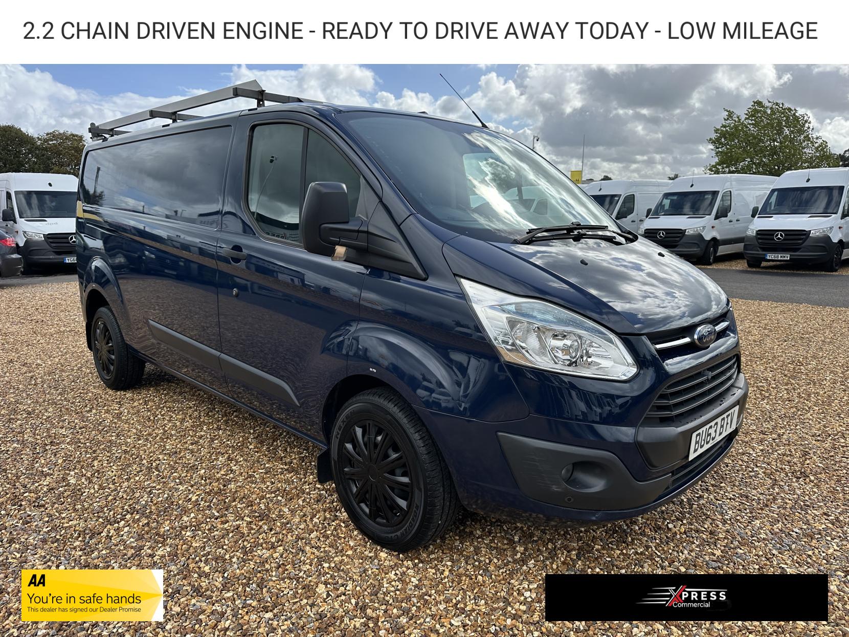 Ford Transit Custom 2.2 TDCi 330 Trend Panel Van 5dr Diesel Manual L2 H1 (197 g/km, 123 bhp)