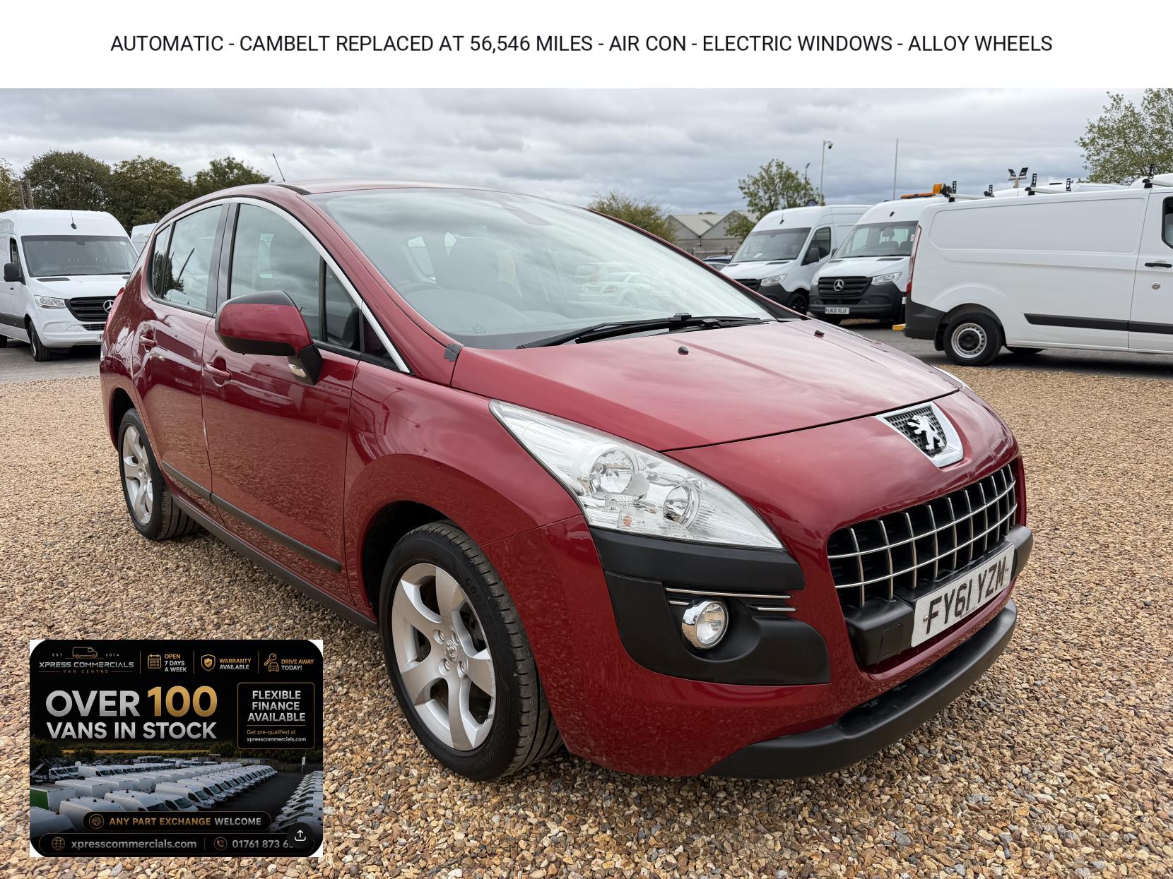 2011 Peugeot 3008 1.6 e-HDi Sport SUV 5dr Diesel EGC Euro 5 (s/s) (112 ps)