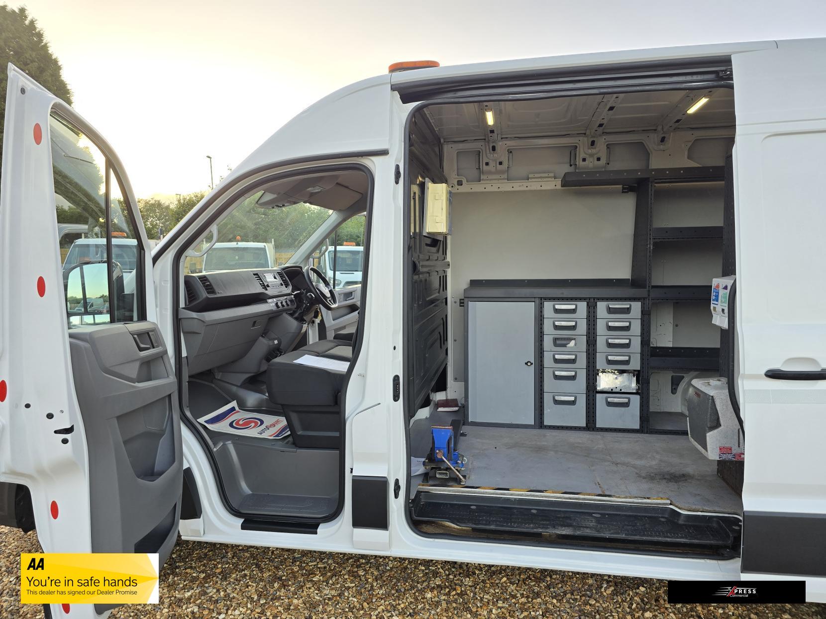Volkswagen Crafter Crafter 2.0 TDI CR35 BlueMotion Tech Startline Panel Van 5dr Diesel Manual FWD MWB High Roof Euro 6 (s/s) (140 ps)