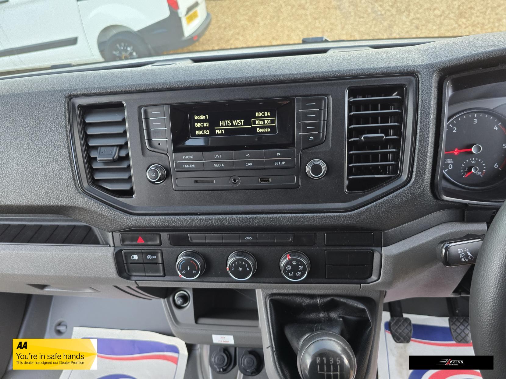 Volkswagen Crafter Crafter 2.0 TDI CR35 BlueMotion Tech Startline Panel Van 5dr Diesel Manual FWD MWB High Roof Euro 6 (s/s) (140 ps)