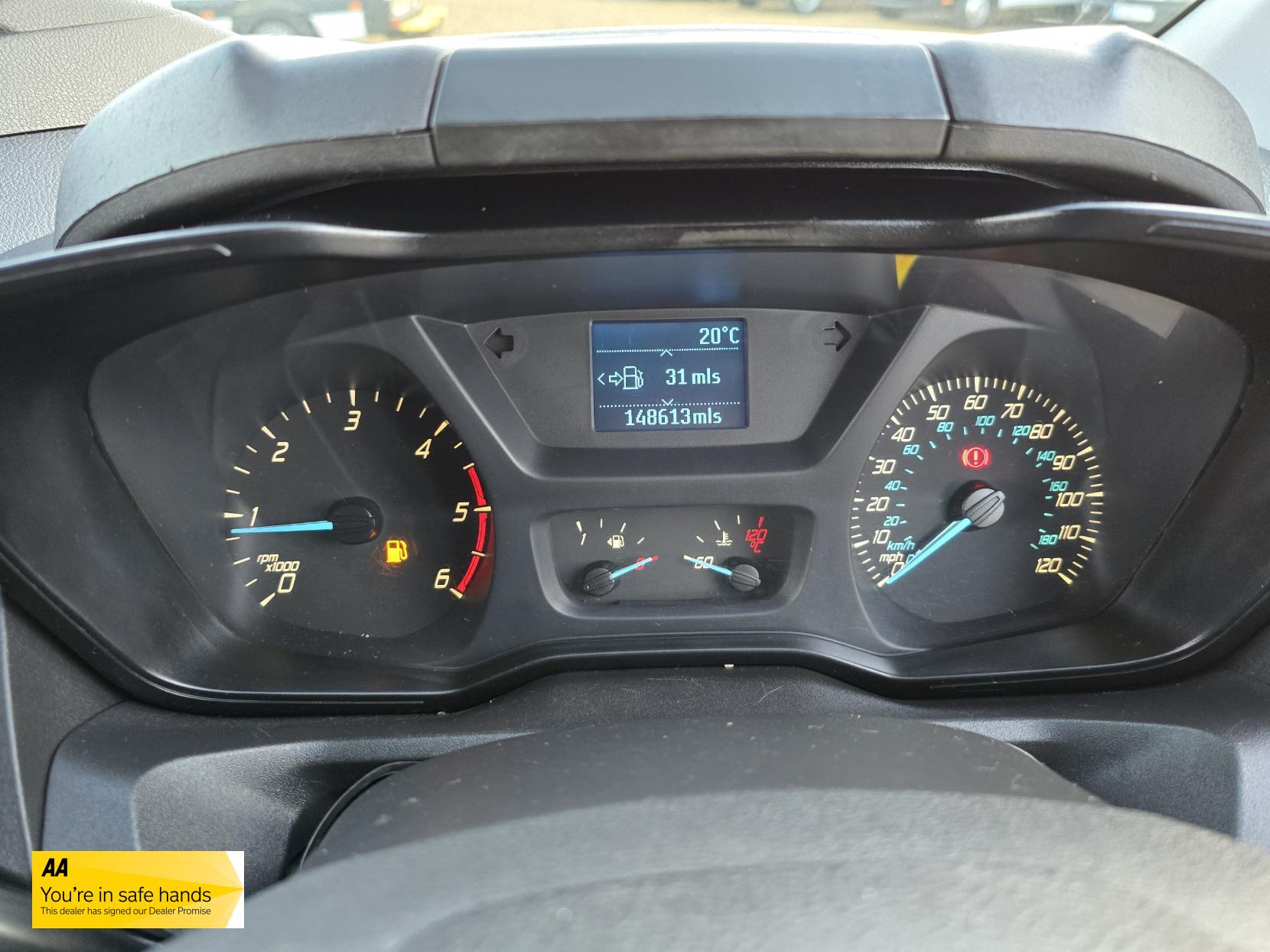 Ford Transit Custom 2.2 TDCi 310 ECOnetic Panel Van 5dr Diesel Manual L1 H1 (162 g/km, 98 bhp)