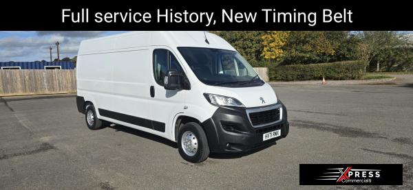 Peugeot Boxer 2.2 BlueHDi 335 Professional Panel Van 5dr Diesel Manual L3 H2 Euro 6 (s/s) (140 ps)