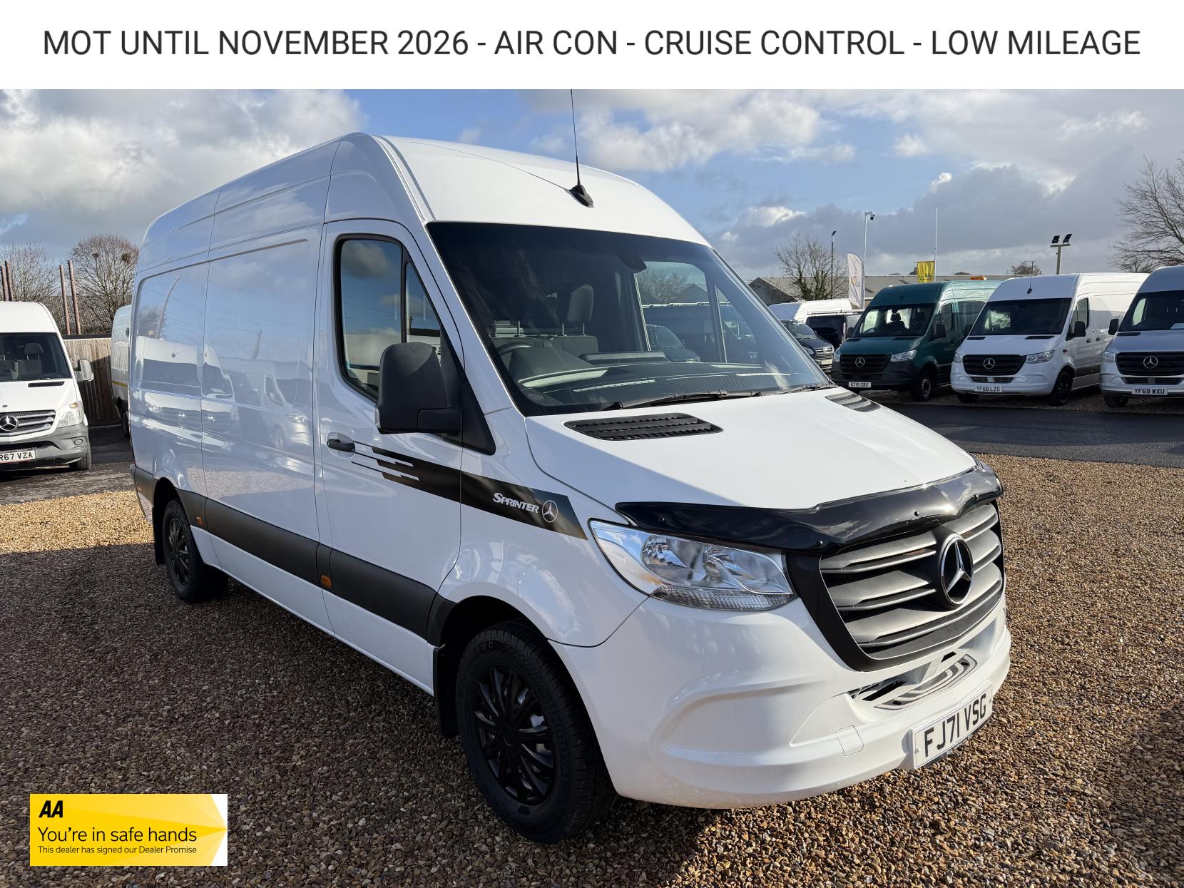 Mercedes-Benz Sprinter 2.0 317 CDI Progressive Panel Van 5dr Diesel Manual RWD L2 H2 Euro 6 (s/s) (170 ps)