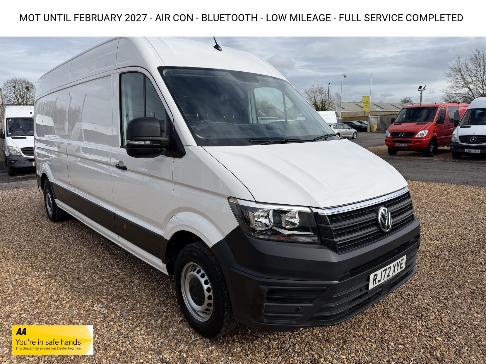 Volkswagen Crafter 2.0 TDI CR35 Startline Panel Van 5dr Diesel Manual FWD LWB High Roof Euro 6 (s/s) (102 ps)