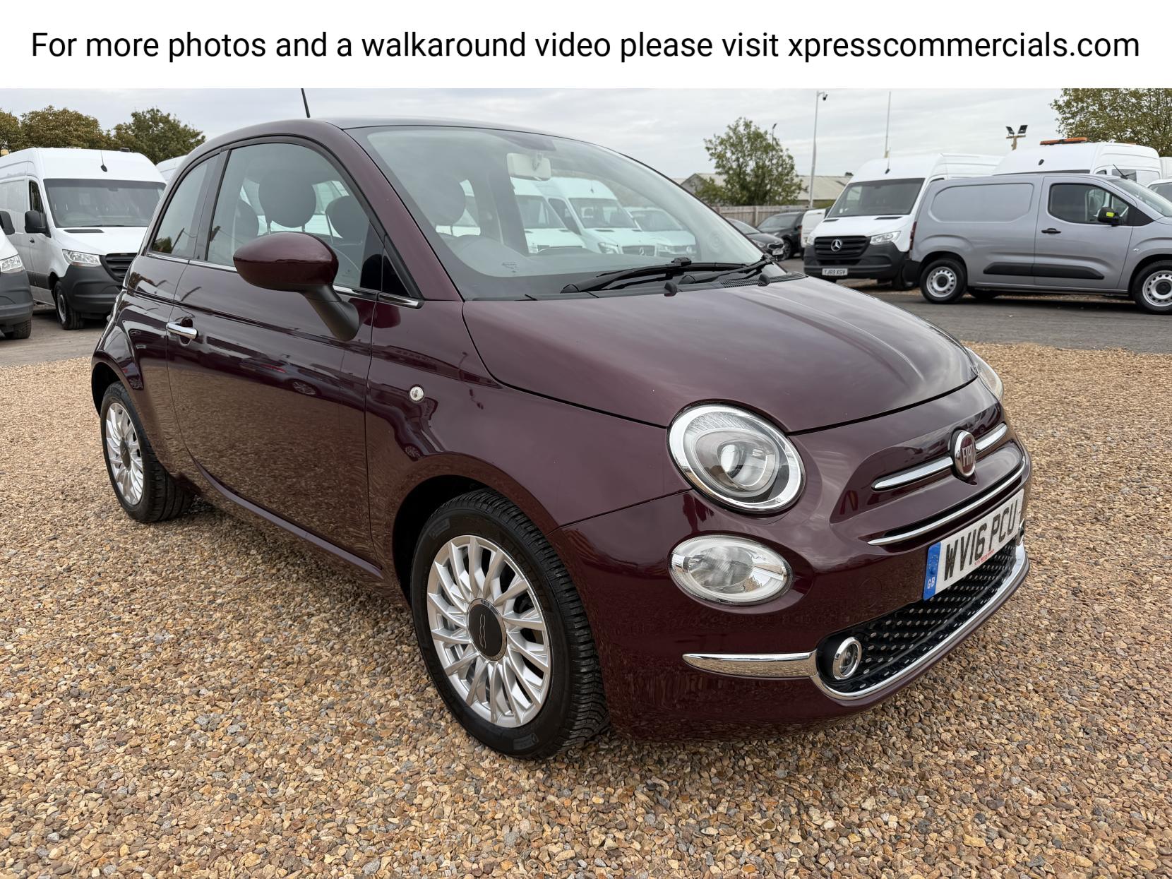2016 Fiat 500 0.9 TwinAir Lounge Hatchback 3dr Petrol Manual Euro 6 (s/s) (105 ps) - Thumbnail 5
