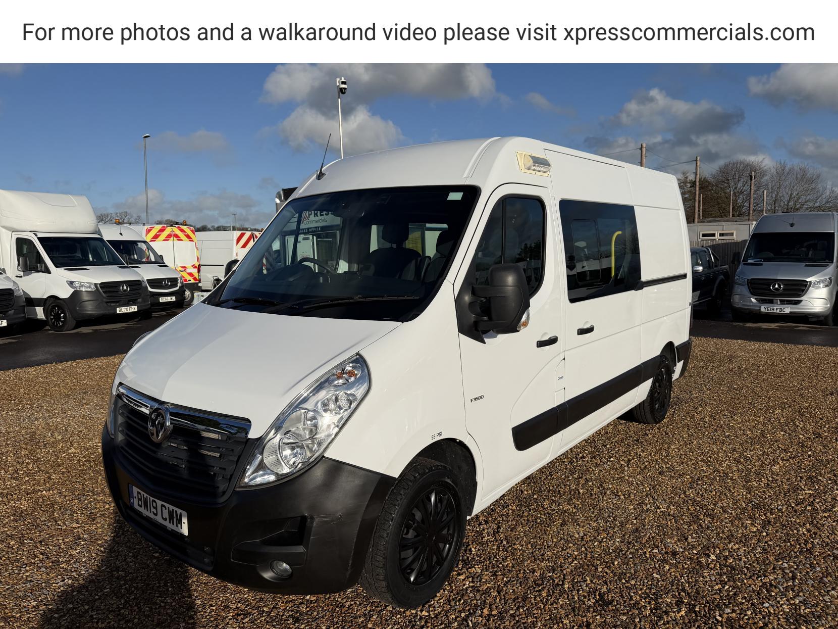 Vauxhall Movano 2.3 CDTi 3500 Panel Van 5dr Diesel Manual FWD L2 H2 Euro 6 (130 ps)