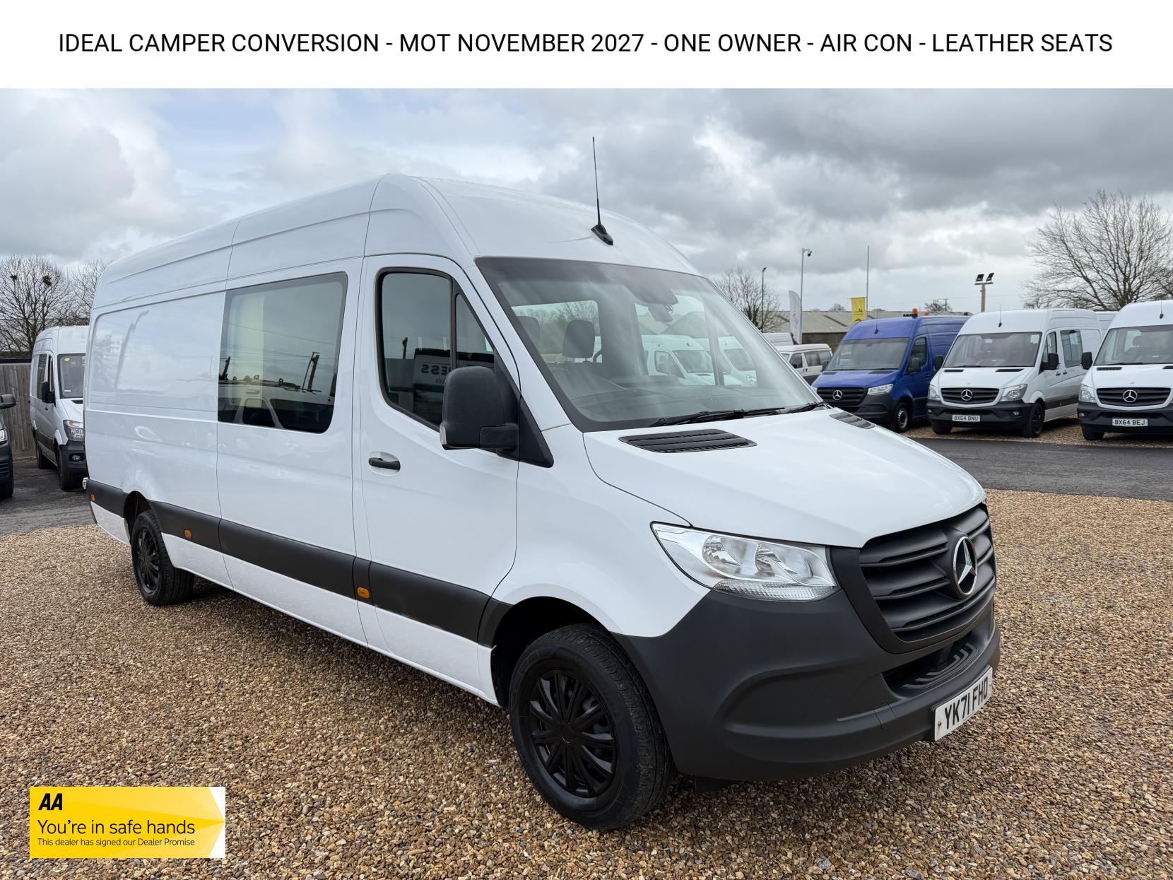 Mercedes-Benz Sprinter 2.0 315 CDI Progressive Panel Van 5dr Diesel Manual RWD L3 H2 Euro 6 (s/s) (150 ps)