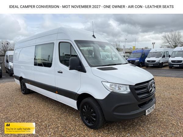 Mercedes-Benz Sprinter 2.0 315 CDI Progressive Panel Van 5dr Diesel Manual RWD L3 H2 Euro 6 (s/s) (150 ps)