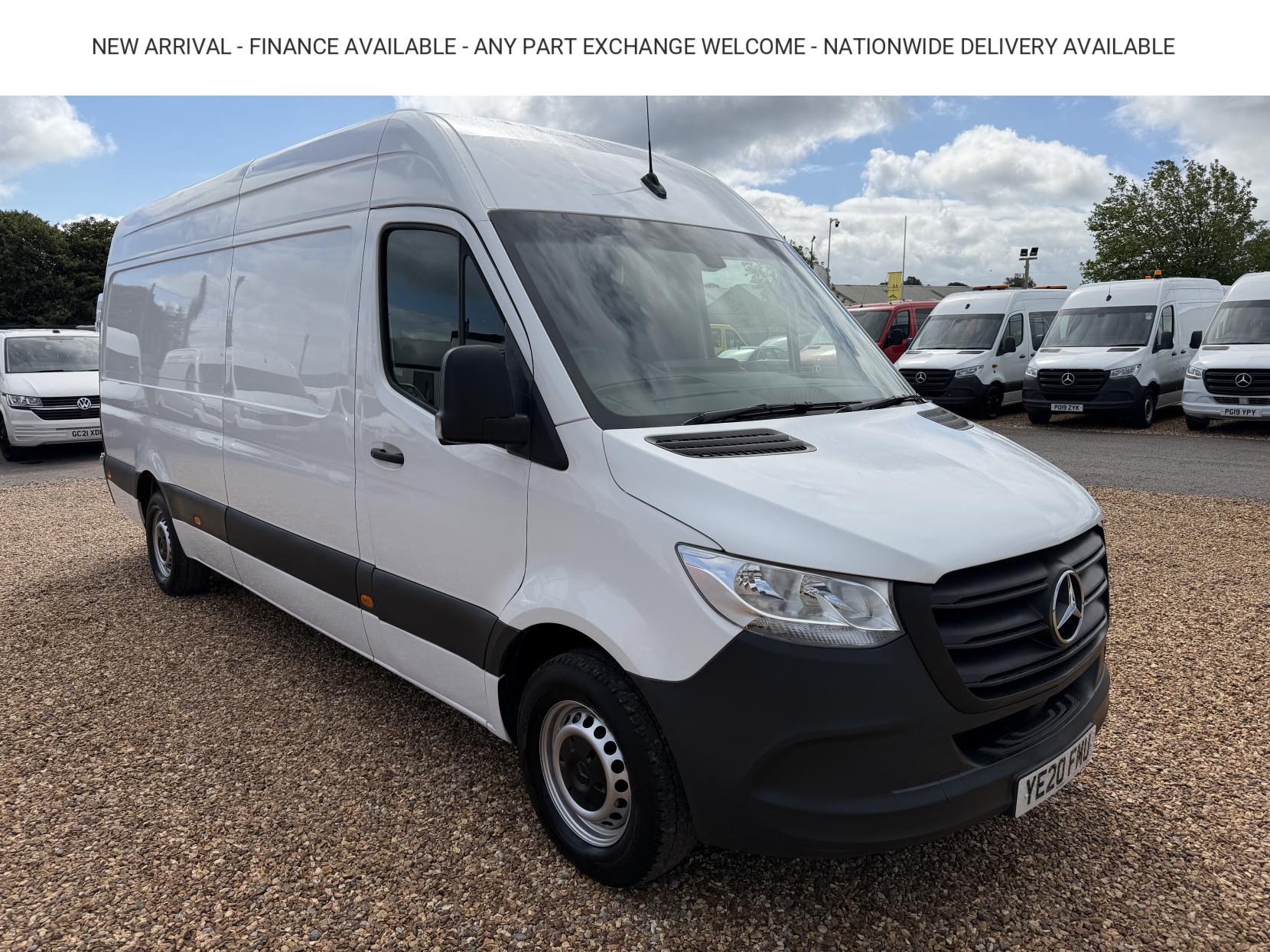 2020 Mercedes-Benz Sprinter 2.1 316 CDI Panel Van 5dr Diesel Manual RWD L3 H2 Euro 6 (163 ps)
