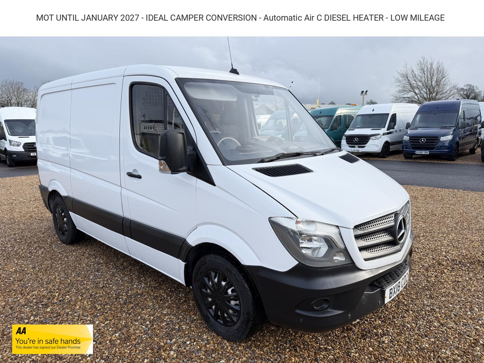 Mercedes-Benz Sprinter 2.1 316 CDi Panel Van 5dr Diesel 7G-Tronic RWD L1 (204 g/km, 163 bhp)
