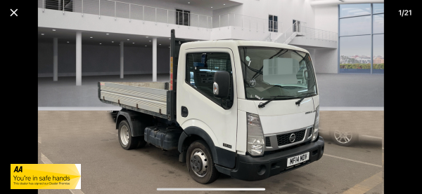 Nissan NT400 Cabstar 2.5 dCi 35.14 Tipper 2dr Diesel Manual L1 H1 (238 g/km, 136 bhp)