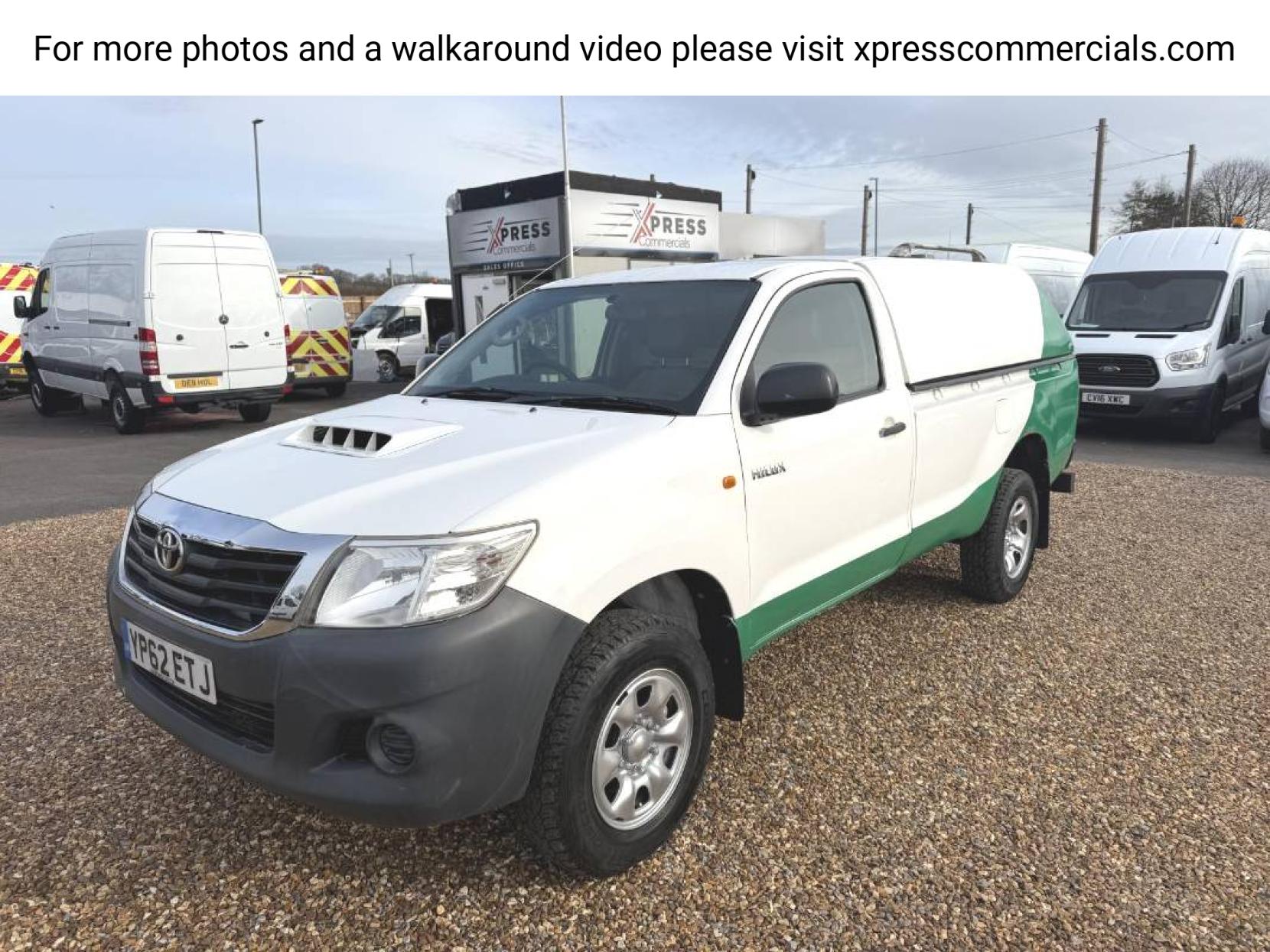 Toyota Hilux 2.5 D-4D HL2 Pickup 2dr Diesel Manual 4WD Euro 5 (144 ps)