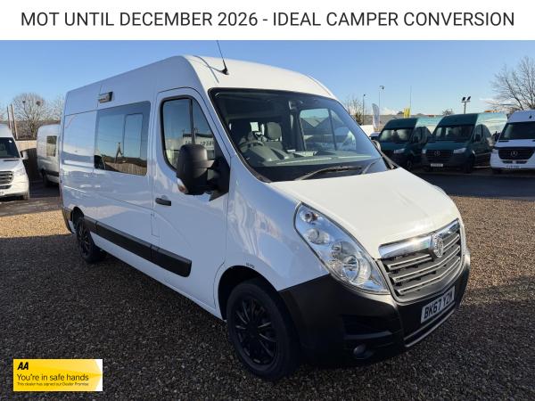 Vauxhall Movano 2.3 CDTi 3500 Panel Van 5dr Diesel Manual FWD L2 H2 Euro 6 (130 ps)