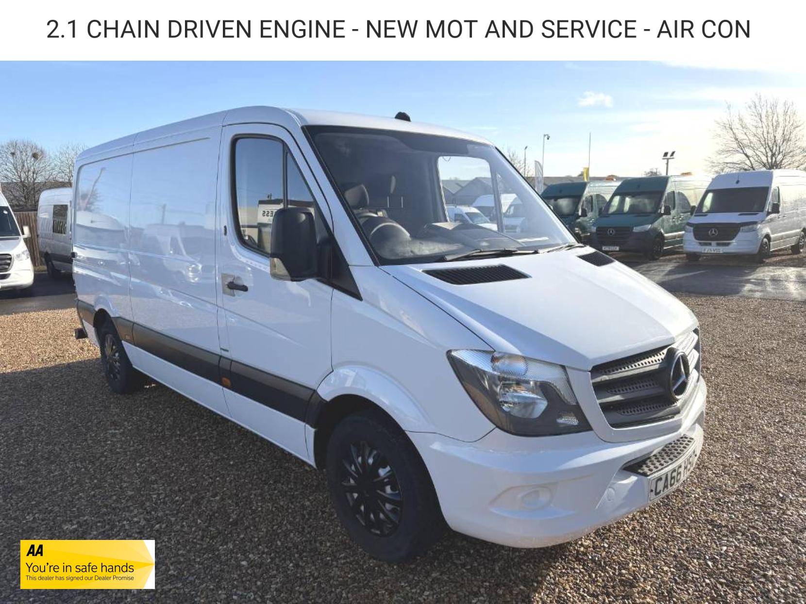 Mercedes-Benz Sprinter 2.1 314 CDi Panel Van 5dr Diesel Manual RWD L2 (213 g/km, 140 bhp)