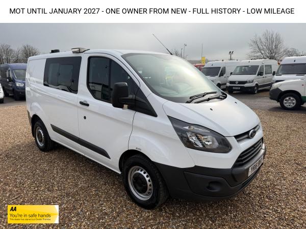 Ford Transit Custom 2.0 TDCi 310 Panel Van 5dr Diesel Manual L2 H1 (167 g/km, 104 bhp)