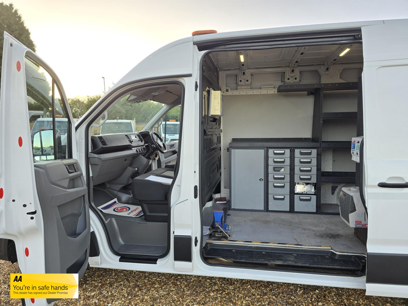 Volkswagen Crafter 2.0 TDI CR35 BlueMotion Tech Startline Panel Van 5dr Diesel Manual FWD MWB High Roof Euro 6 (s/s) (140 ps)