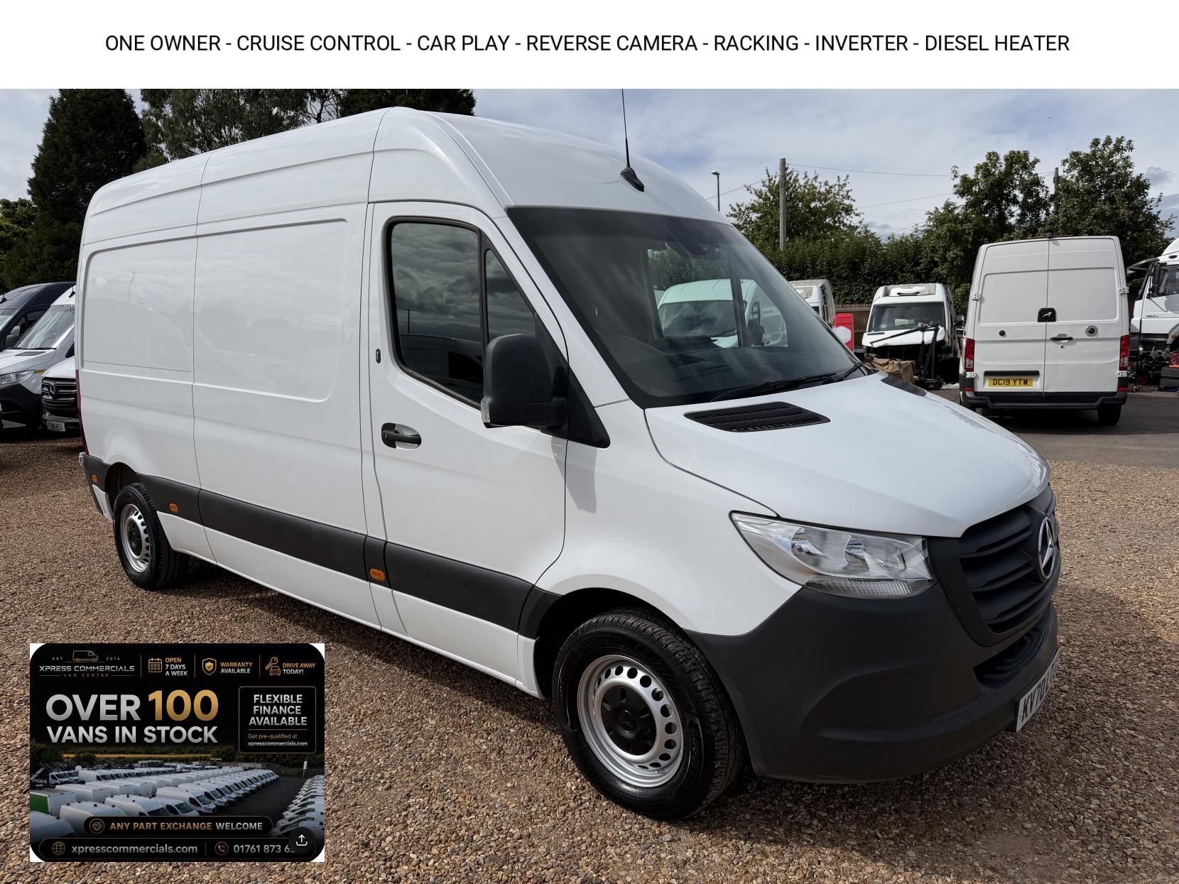 2020 Mercedes-Benz Sprinter 2.1 314 CDI Panel Van 5dr Diesel Manual FWD L2 H2 Euro 6 (143 ps)