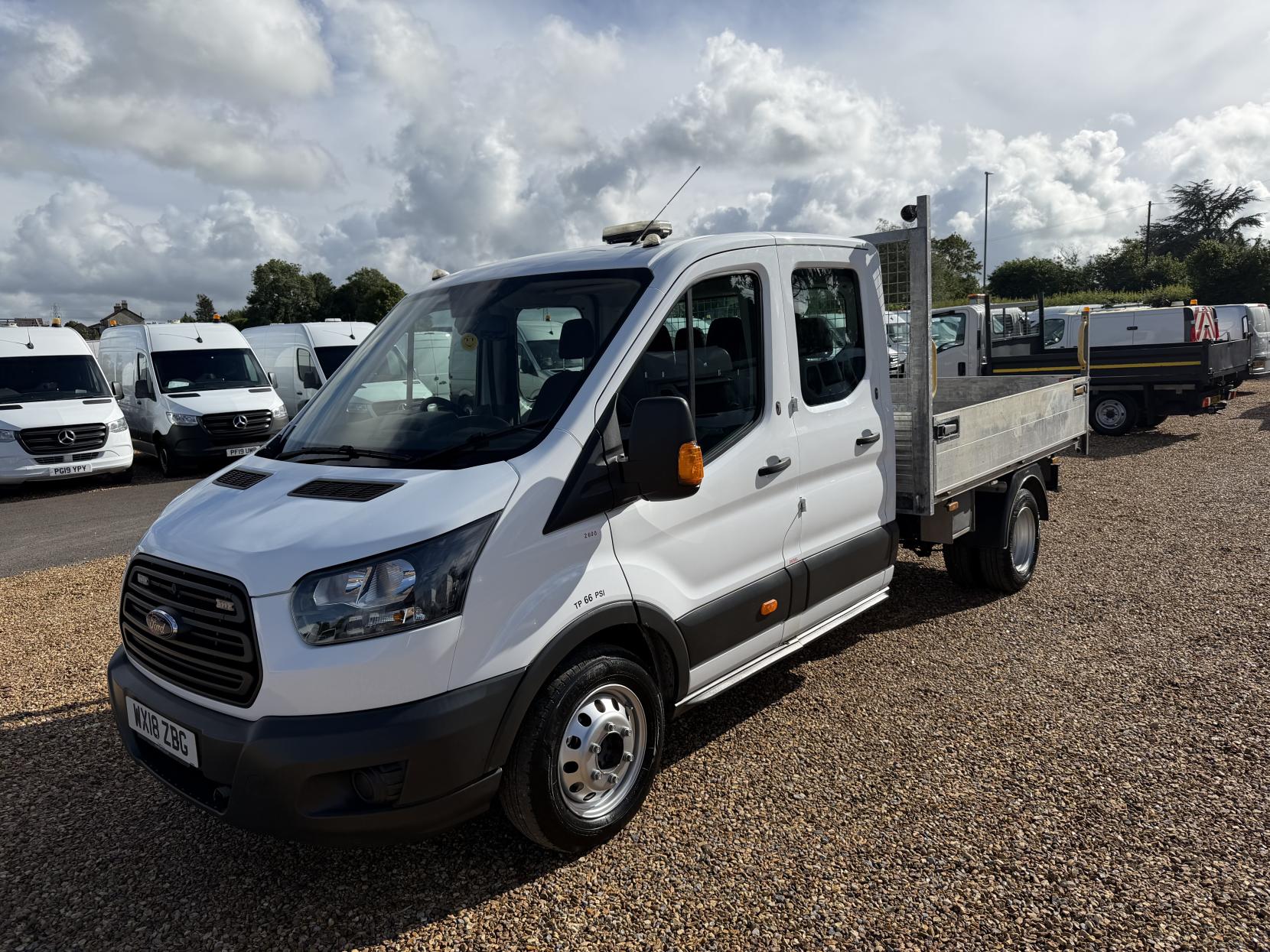 2018 Ford Transit 2.0 350 EcoBlue 1-Way Double Tipper Double Cab 4dr Diesel Manual RWD L3 Euro 6 (1-Way, 1-Stop) (130 ps) - Thumbnail 57