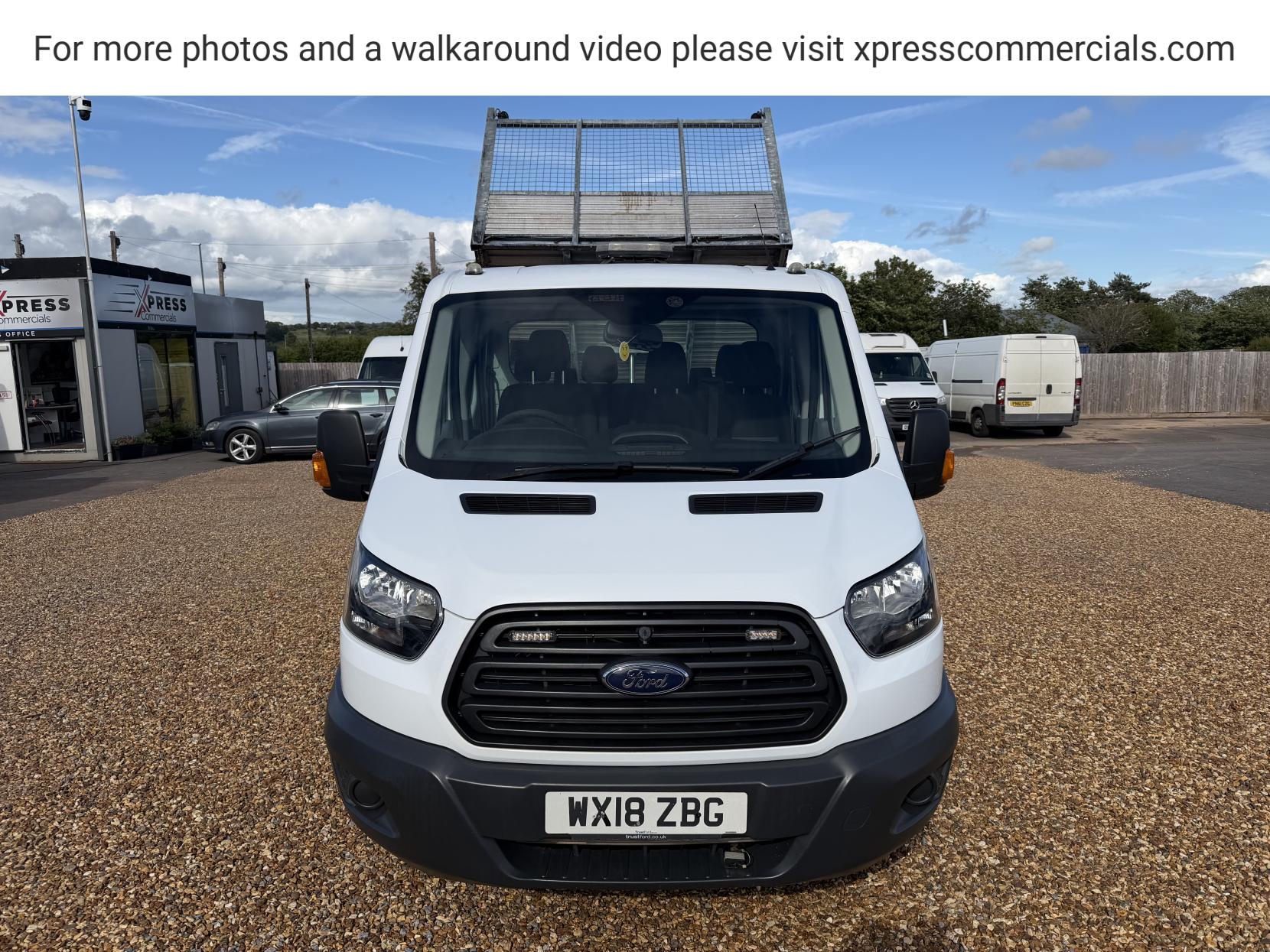 2018 Ford Transit 2.0 350 EcoBlue 1-Way Double Tipper Double Cab 4dr Diesel Manual RWD L3 Euro 6 (1-Way, 1-Stop) (130 ps) - Thumbnail 6