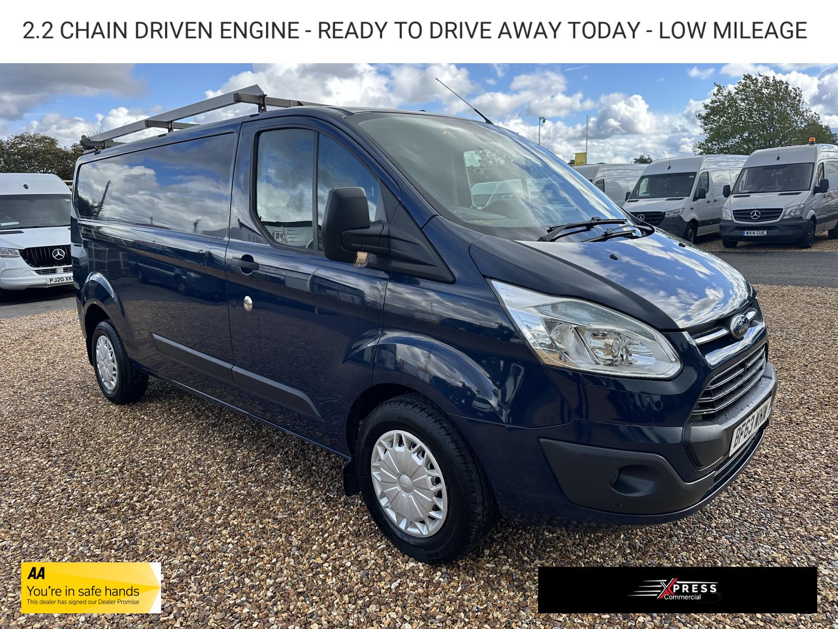Ford Transit Custom 2.2 TDCi 330 Trend Panel Van 5dr Diesel Manual L2 H1 (197 g/km, 123 bhp)