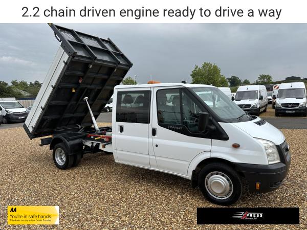 Ford Transit 2.2 TDCi 350 Chassis Cab 4dr Diesel Manual RWD L4 (DRW) (123 bhp)