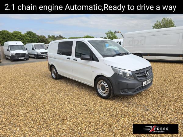 Mercedes-Benz Vito 2.1 116 CDI BlueTEC Panel Van 5dr Diesel G-Tronic+ RWD L1 Euro 6 (163 ps)