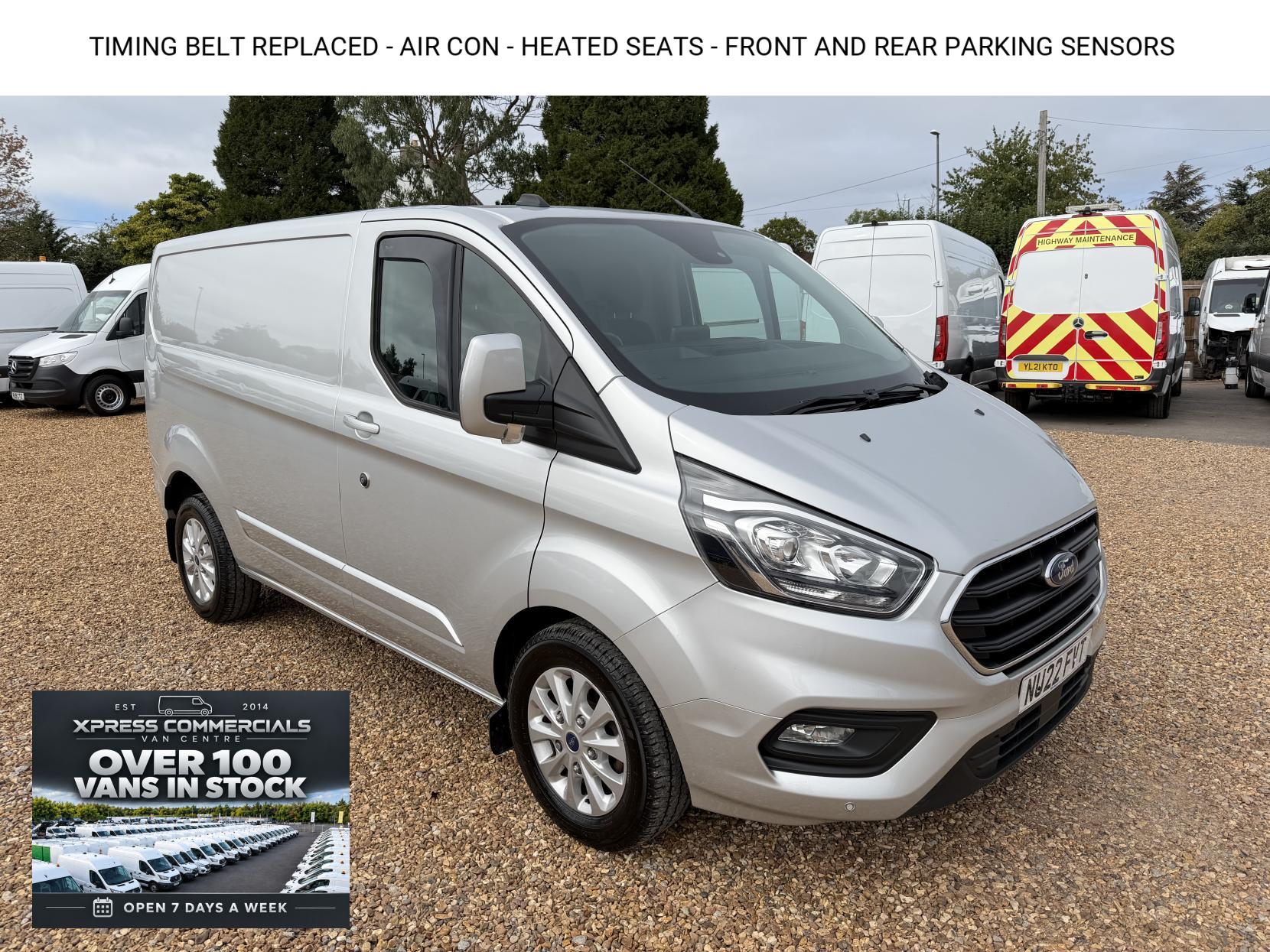 2022 Ford Transit Custom 2.0 280 EcoBlue Limited Panel Van 5dr Diesel Manual L1 H1 Euro 6 (s/s) (130 ps)