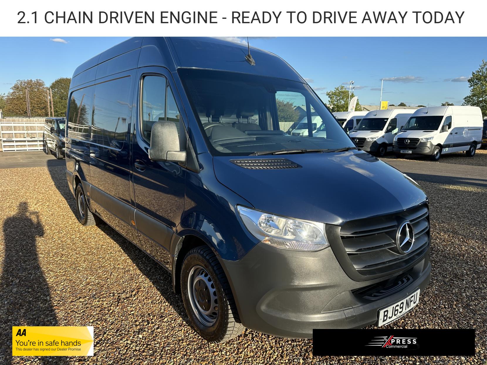 Mercedes-Benz Sprinter 2.1 316 CDI Panel Van 5dr Diesel Manual RWD L2 H2 Euro 6 (163 ps)