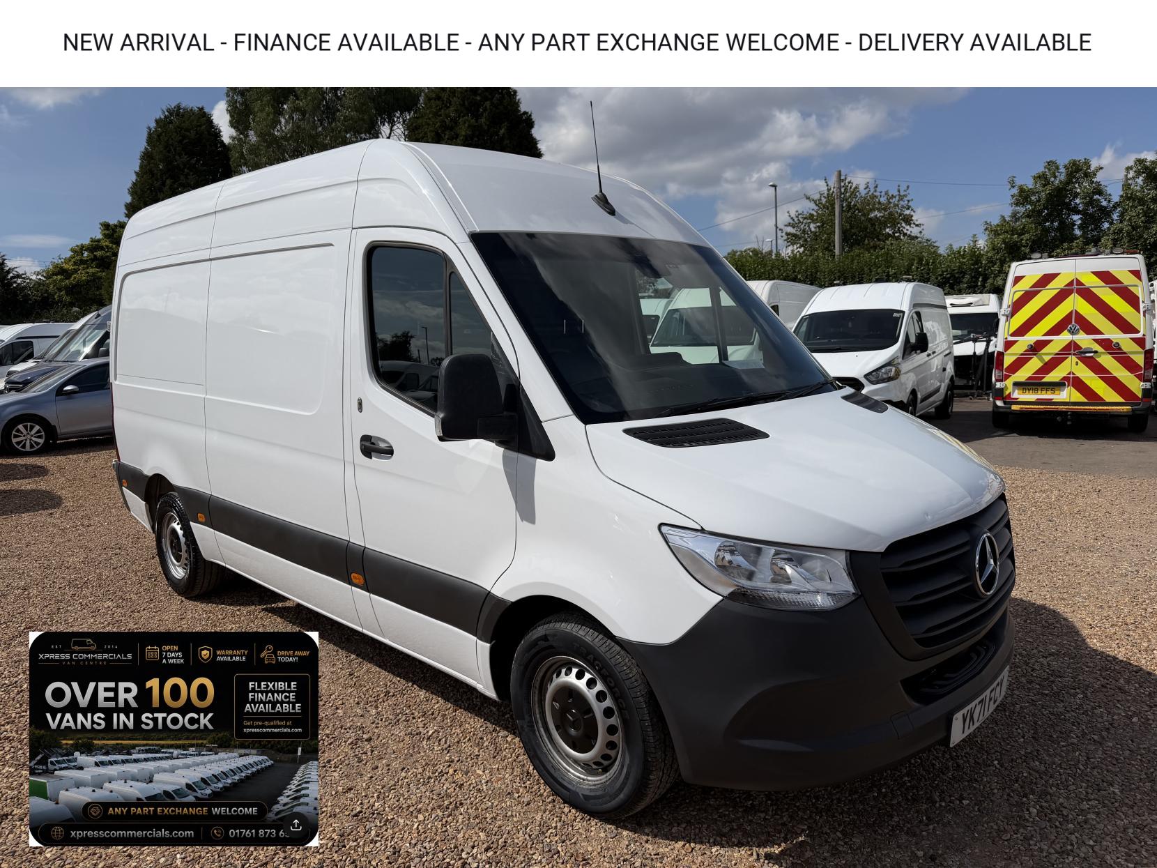 2021 Mercedes-Benz Sprinter 2.1 316 CDI Progressive Panel Van 5dr Diesel Manual RWD L2 H2 Euro 6 (s/s) (163 ps) - Image 1