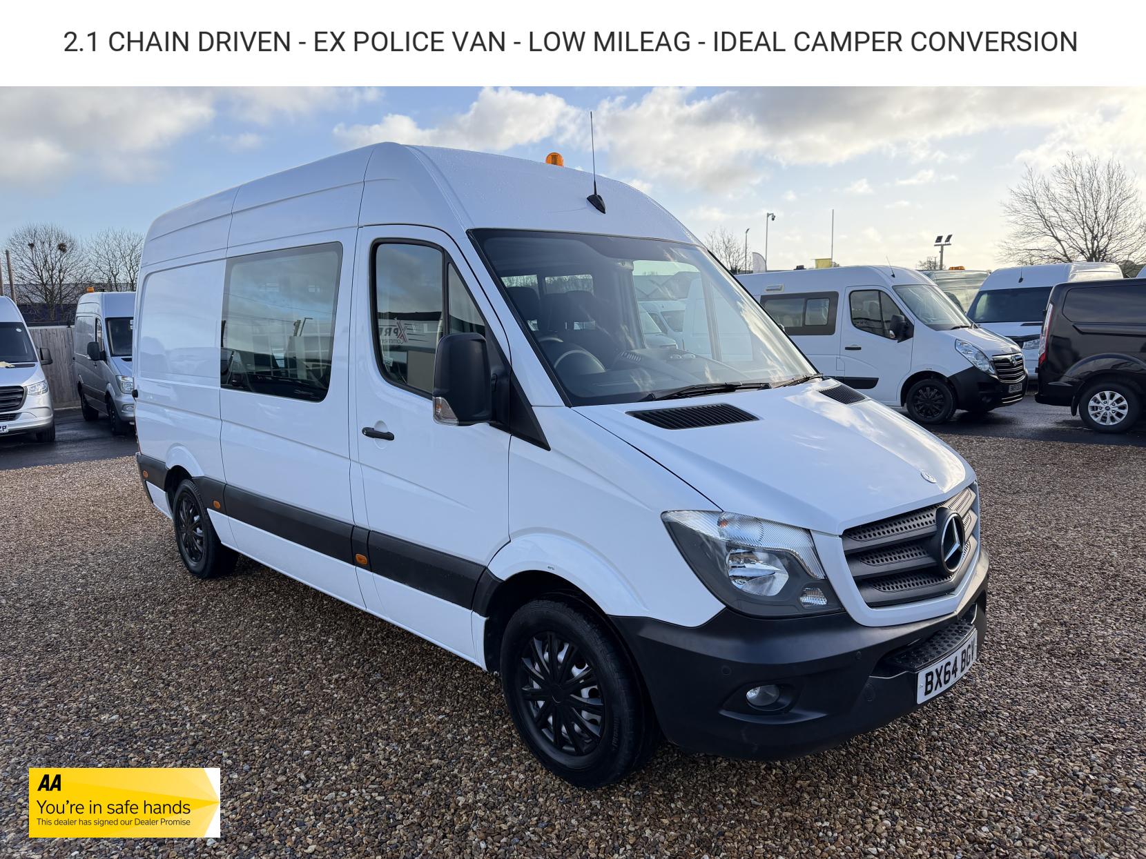 Mercedes-Benz Sprinter 2.1 313 CDi Panel Van 4dr Diesel Manual RWD L2 (129 bhp)