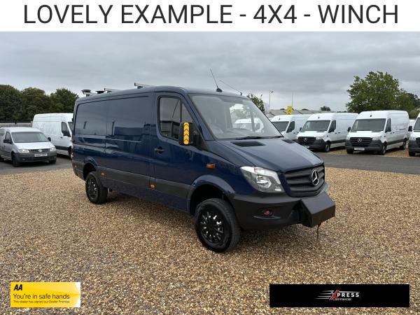 Mercedes-Benz Sprinter 2.1 316 CDi Panel Van 4dr Diesel Manual 4WD L2 (246 g/km, 163 bhp)