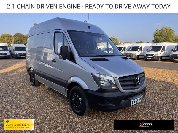 Mercedes-Benz Sprinter 2.1 313 CDi BlueEFFICIENCY Panel Van 4dr Diesel Manual RWD L1 H3 (211 g/km, 129 bhp)